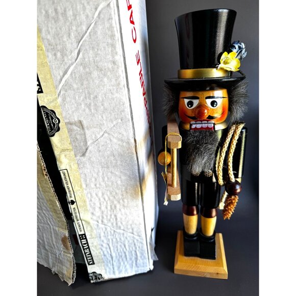 Steinbach Chimney Sweep Nutcracker With Box Germany 15 1/2" Model 028 Volkskuns - Picture 1 of 9